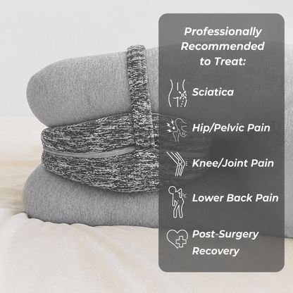 Memory Foam Leg Pillow for Better Hip & Leg Support