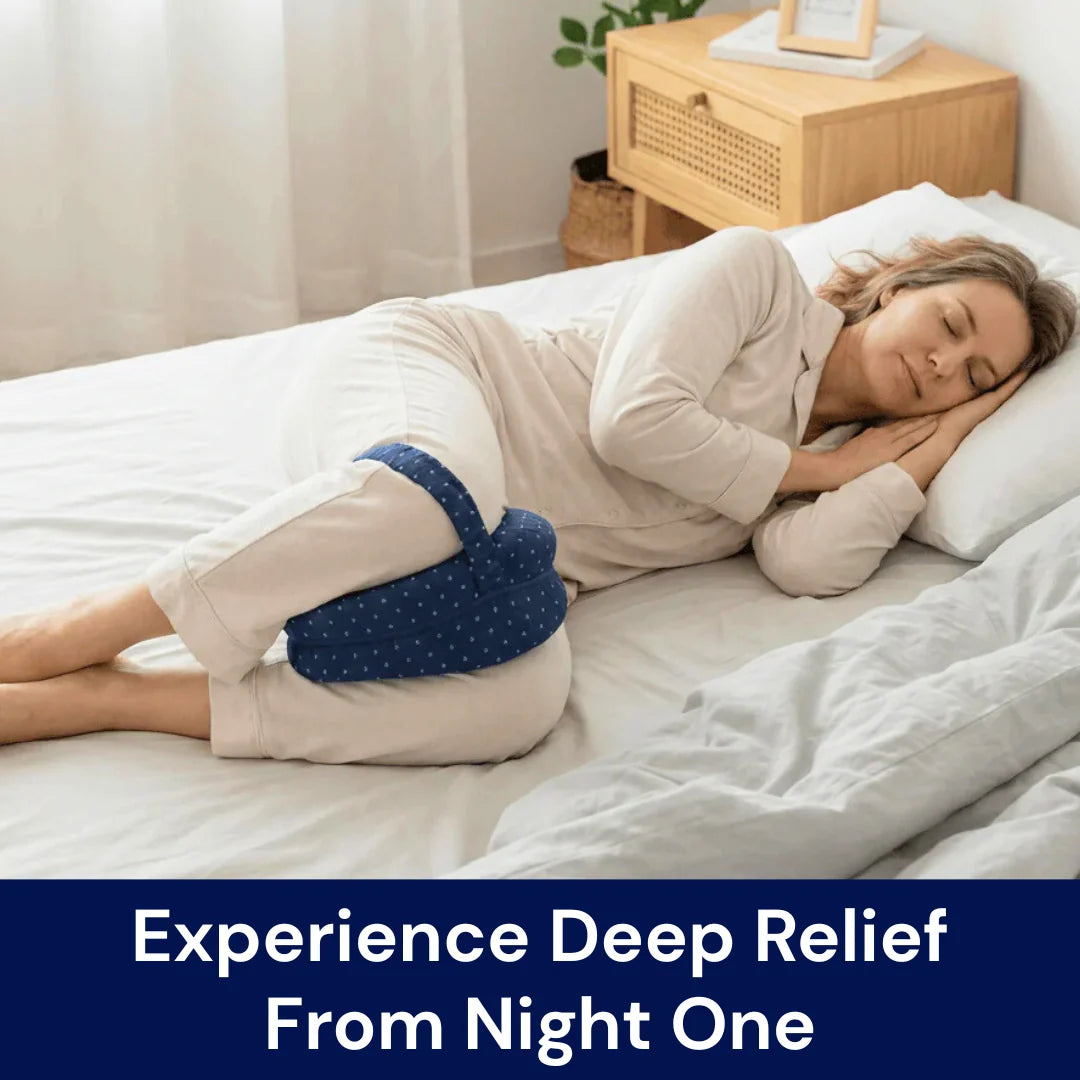 Memory Foam Leg Pillow for Better Hip & Leg Support